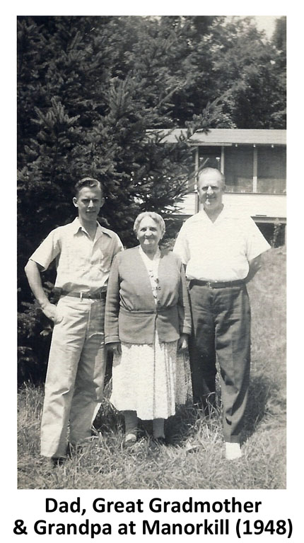 216 - Three generations at Manorkill (1948)